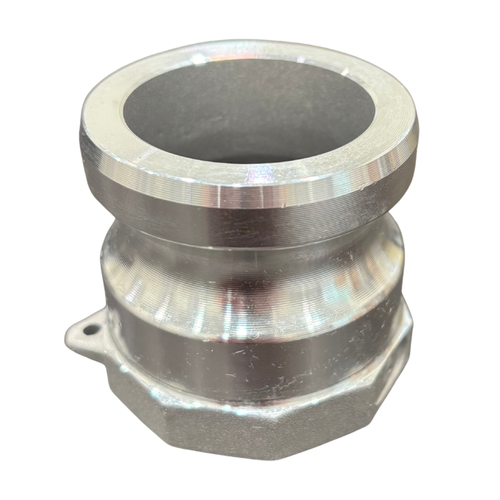 1.25″ Aluminum Camlock Type A – Male Adapter × Female Thread